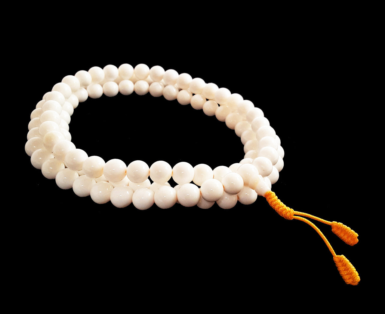 Conch Shell Mala, 8mm