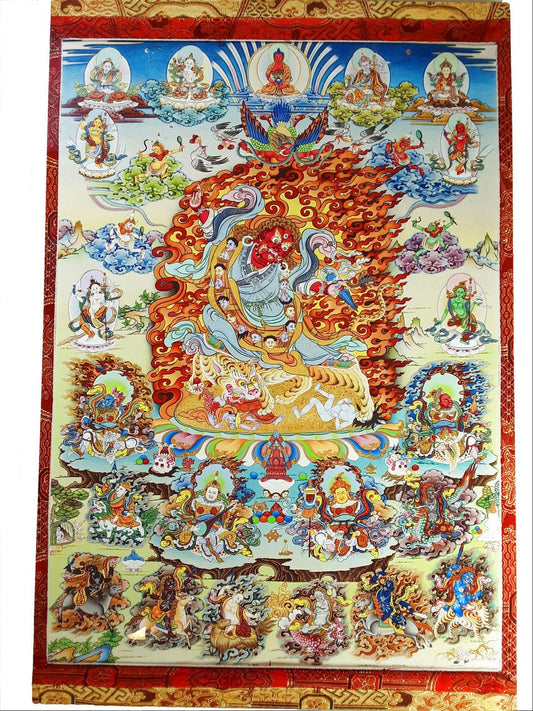 Dorje Drolo Metal Print 16"x24"