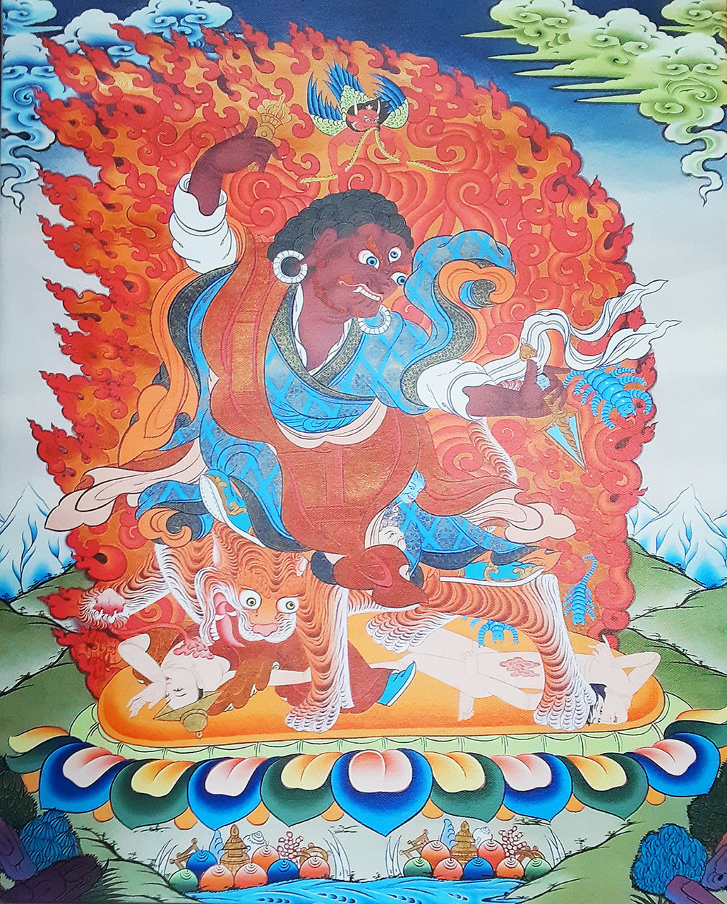 Dorje Drolo Canvas Print 16"x20"