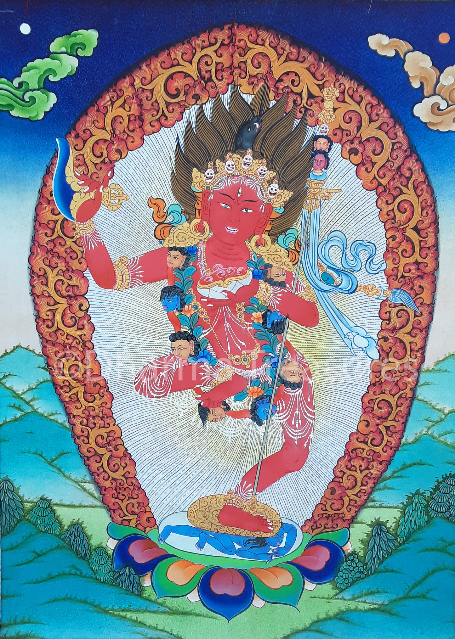 Vajravarahi Thangka