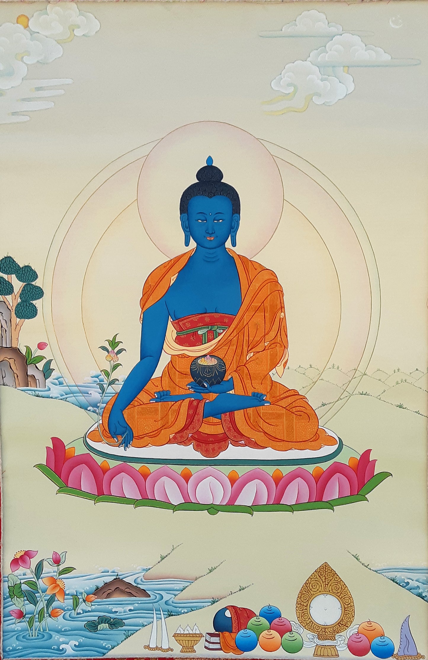 Medicine Buddha Thangka