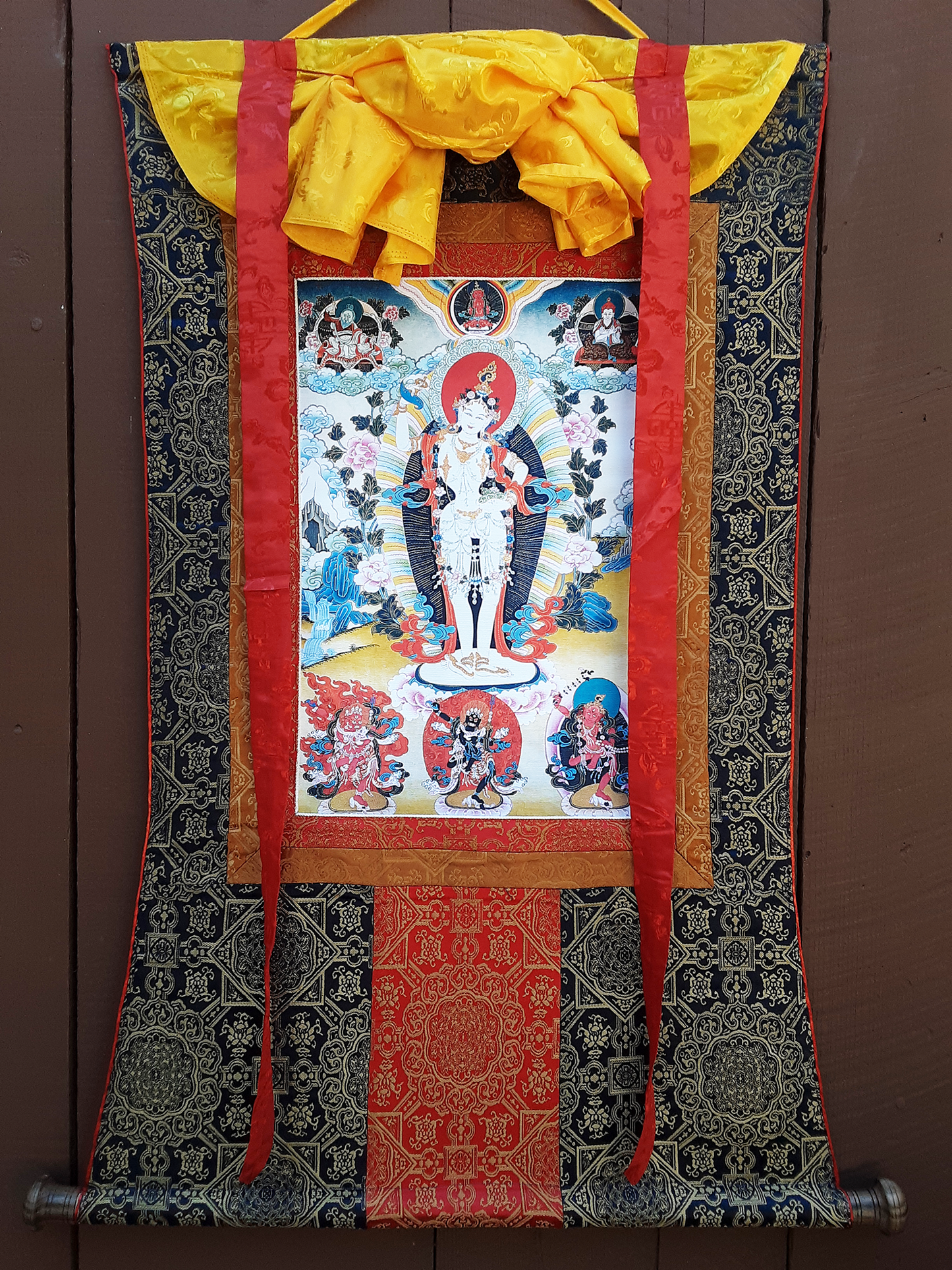 Khandro T'huk T'hik (Yeshe Tsogyal) Print Thangka