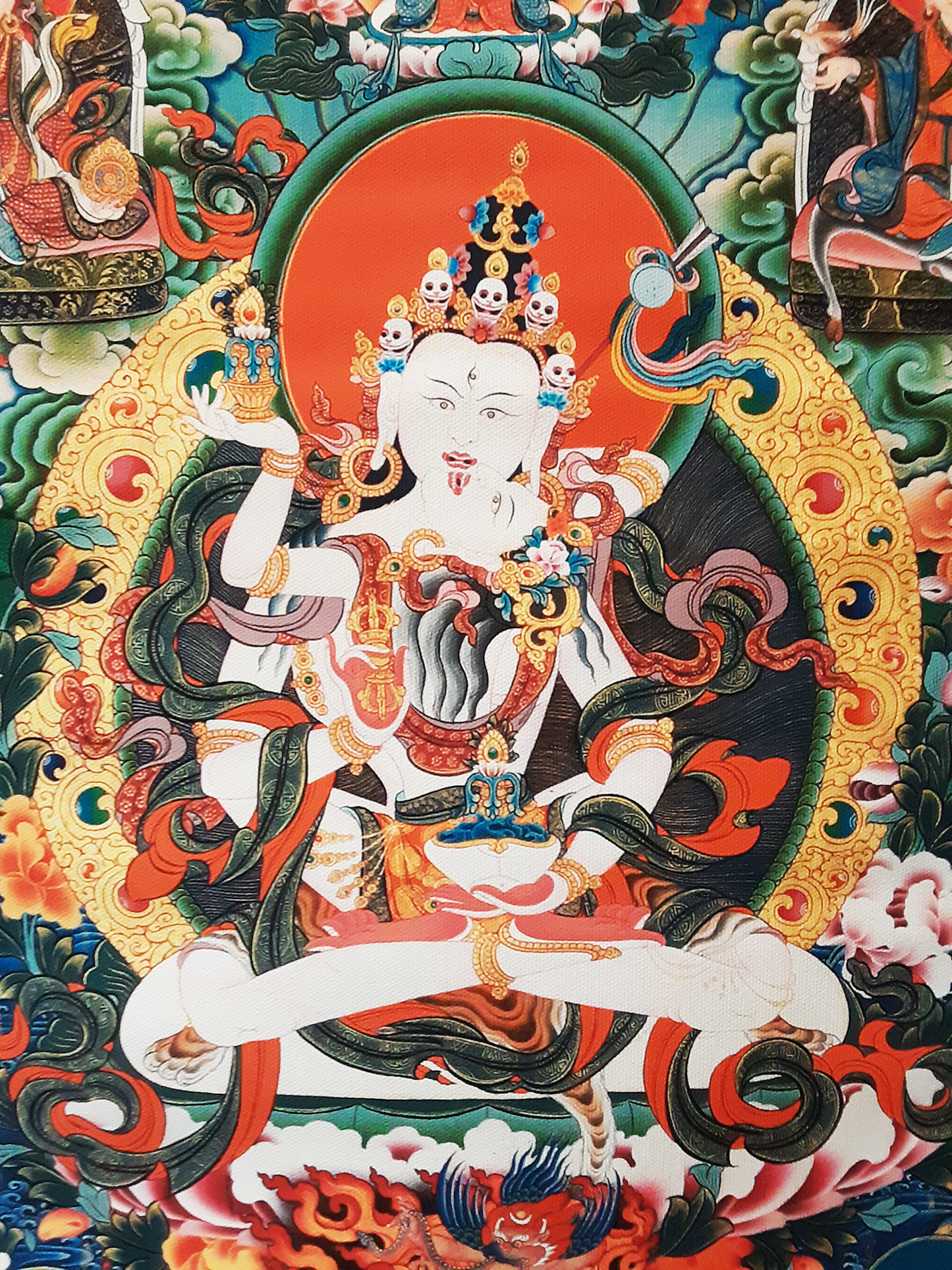 Tsokye Thuk Thik Print Thangka