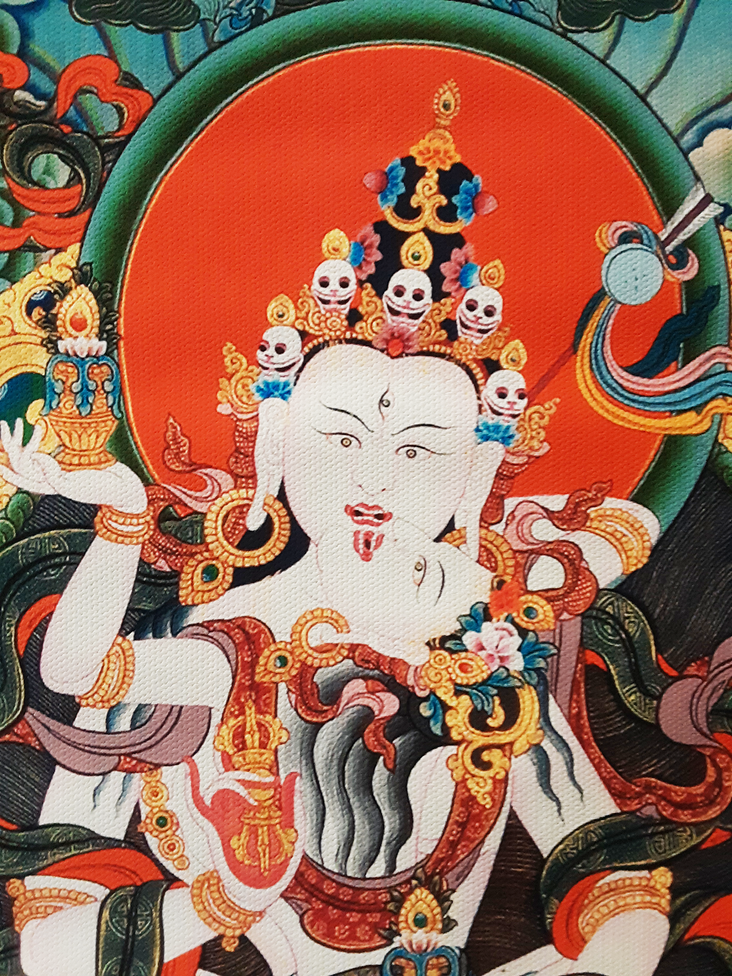 Tsokye Thuk Thik Print Thangka