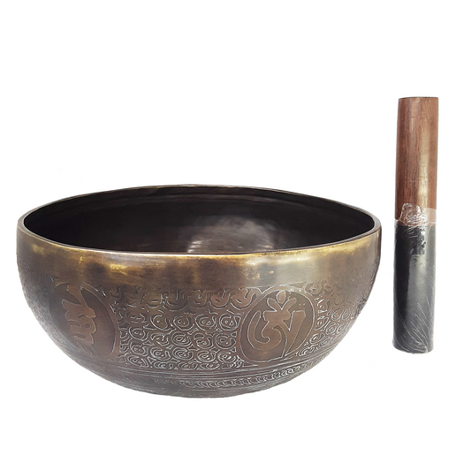 Singing Bowl 9" Vajra Eyes