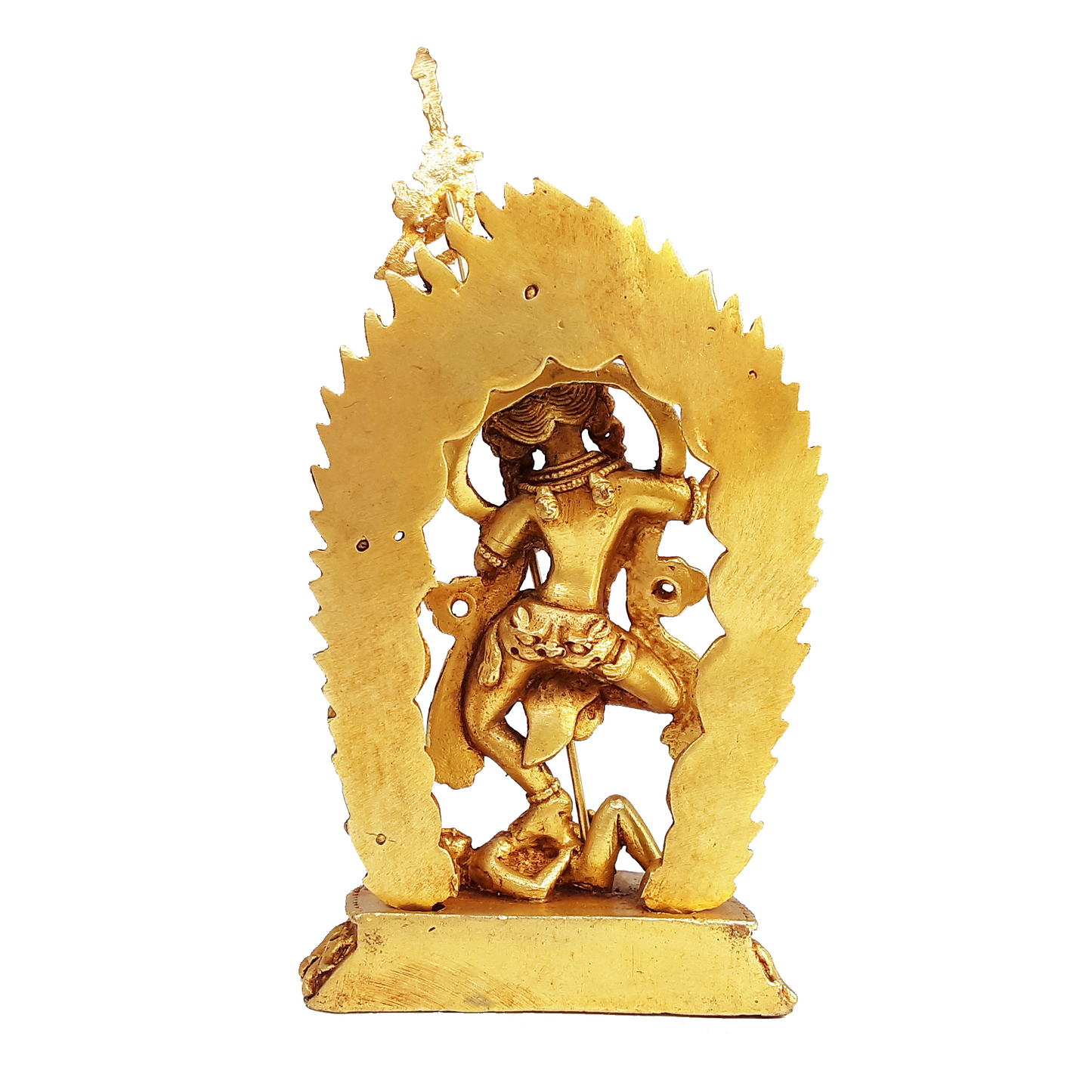 Vajravarahi Statue Gold Gilded 3.75"