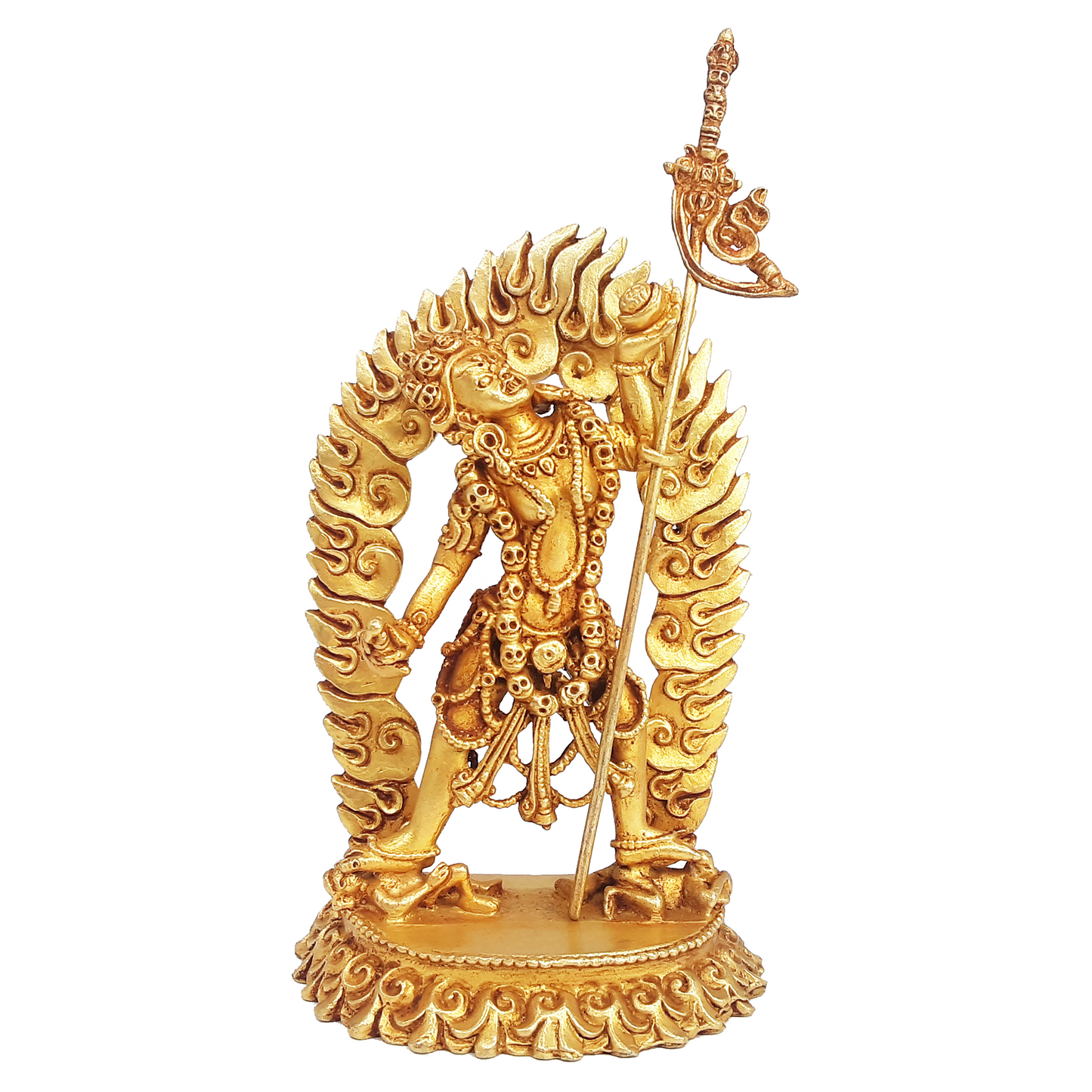 Vajrayogini Statue Gold Gilded 3.75"