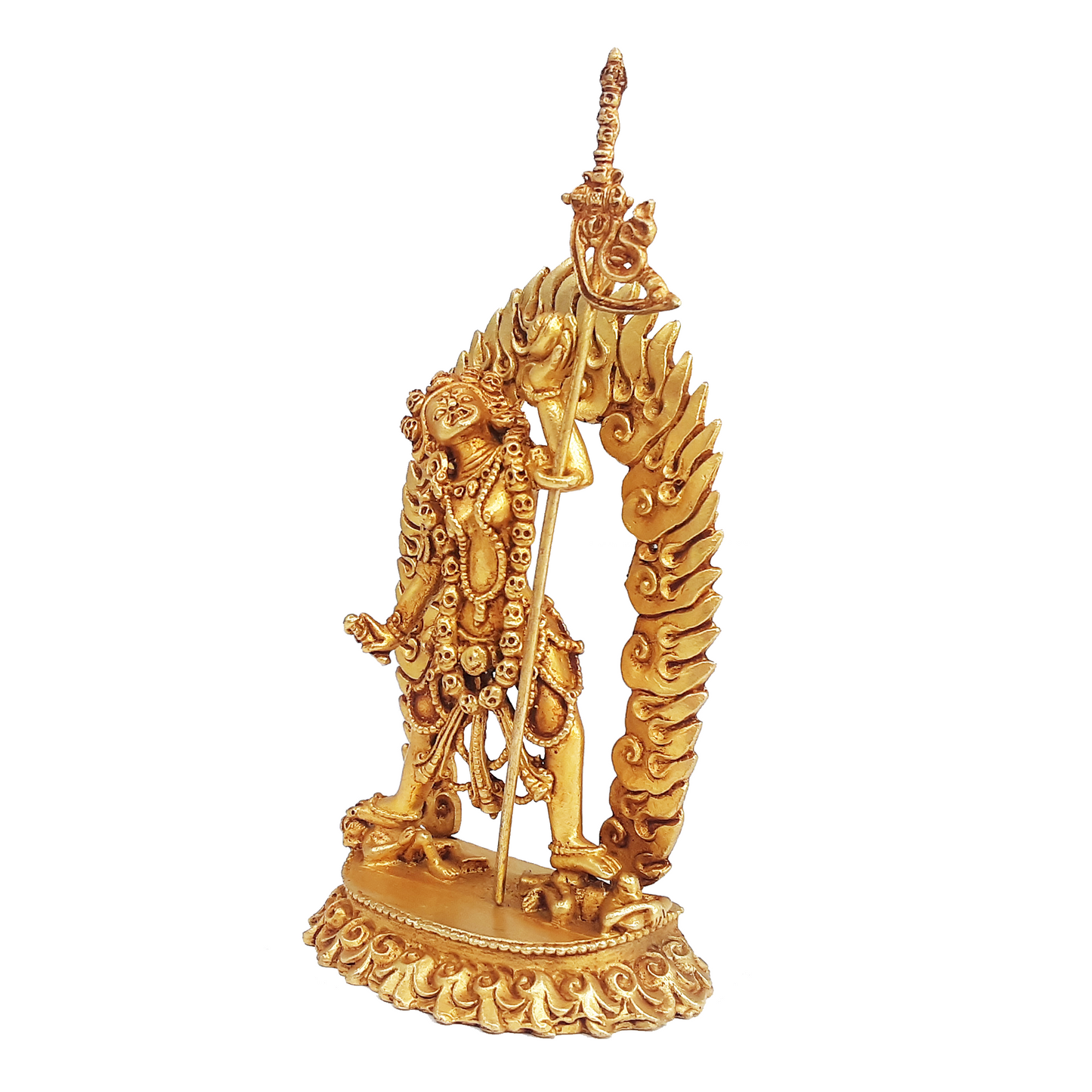 Vajrayogini Statue Gold Gilded 3.75"