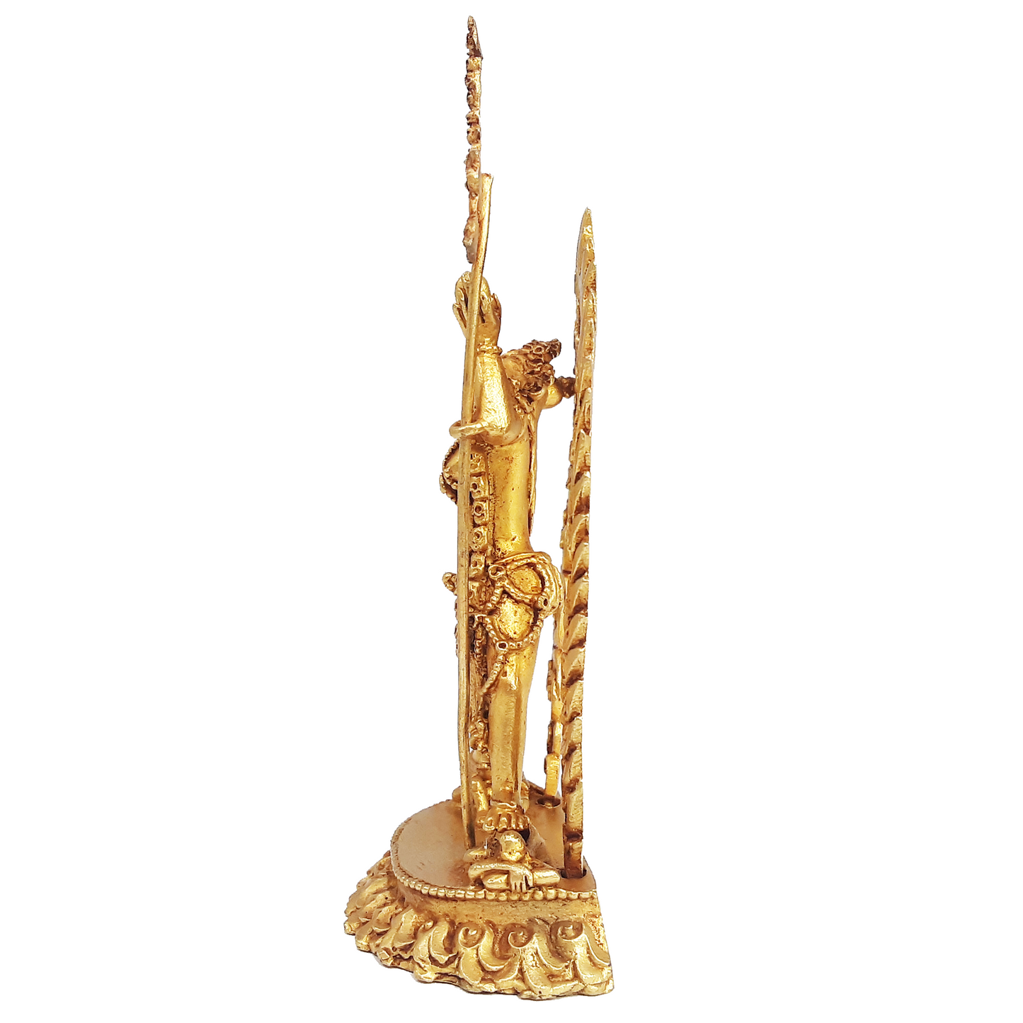 Vajrayogini Statue Gold Gilded 3.75"