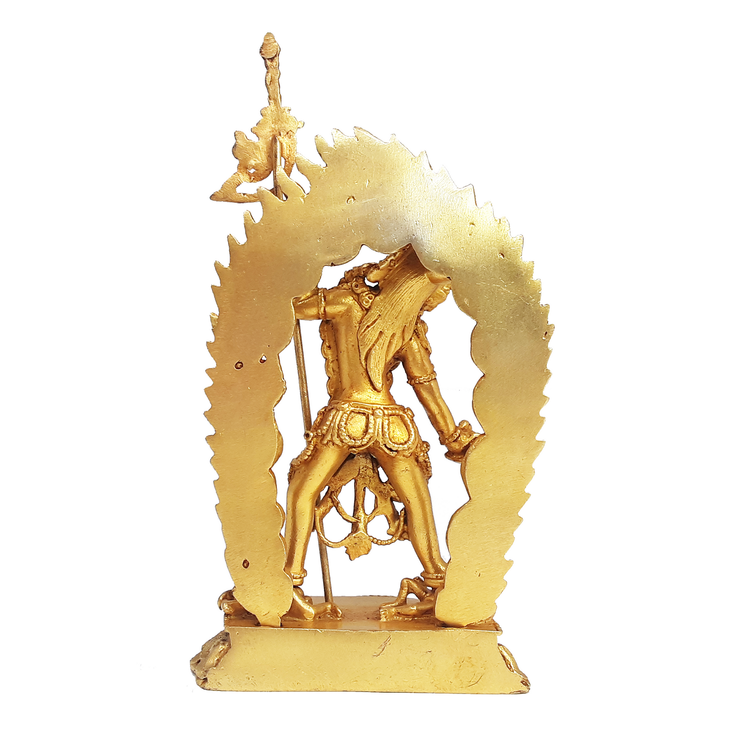 Vajrayogini Statue Gold Gilded 3.75"