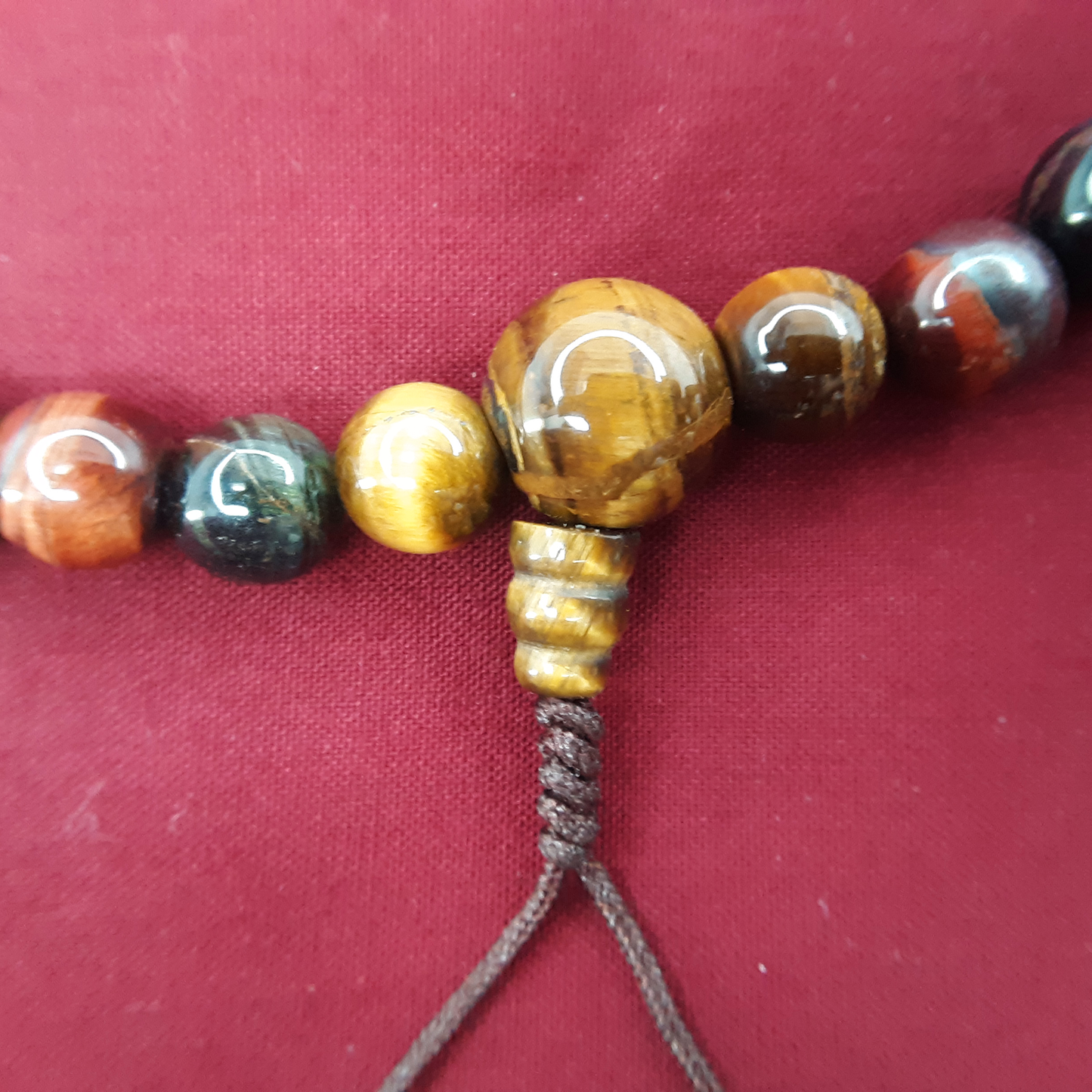 Mala, Mixed Tiger's Eye 8mm