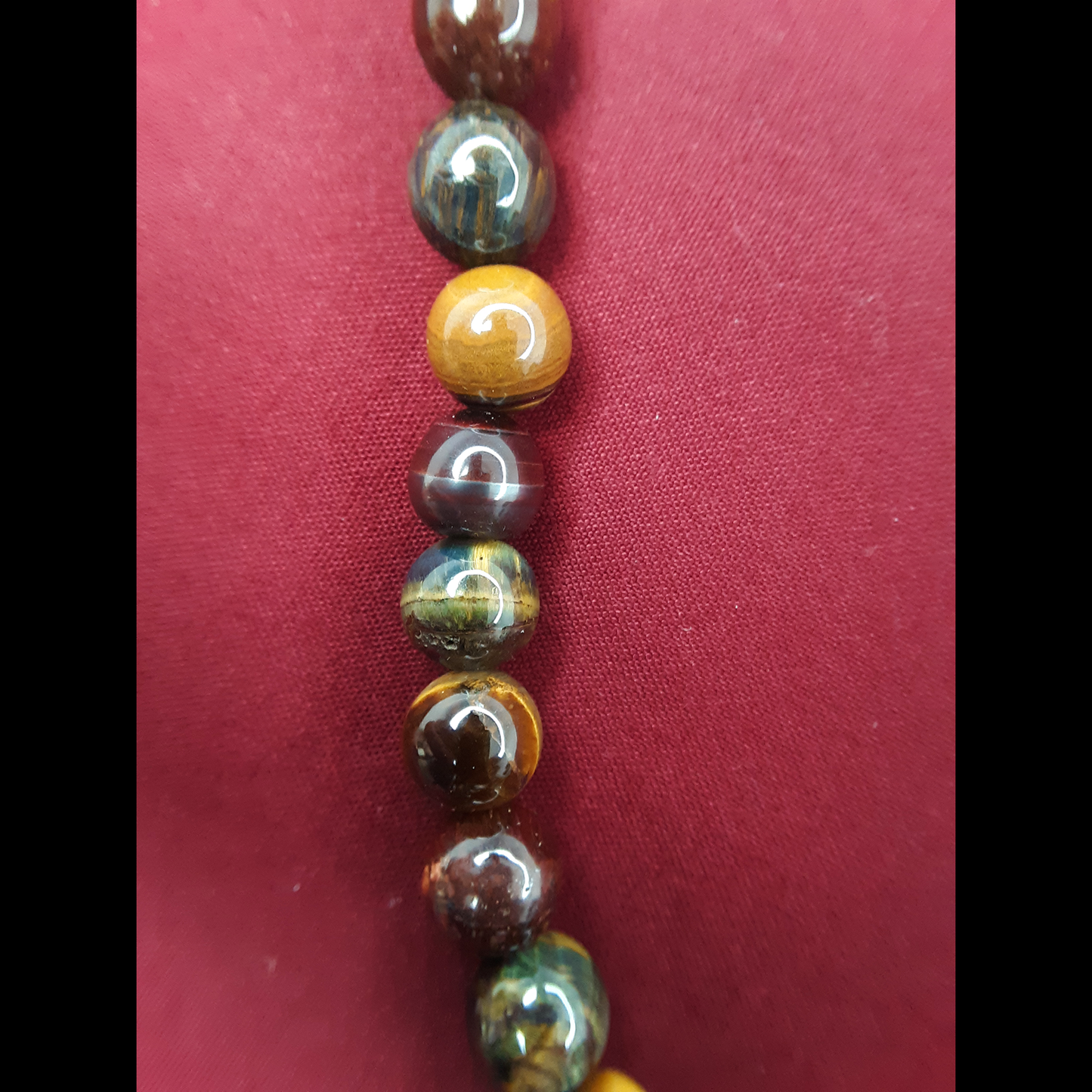 Mala, Mixed Tiger's Eye 8mm