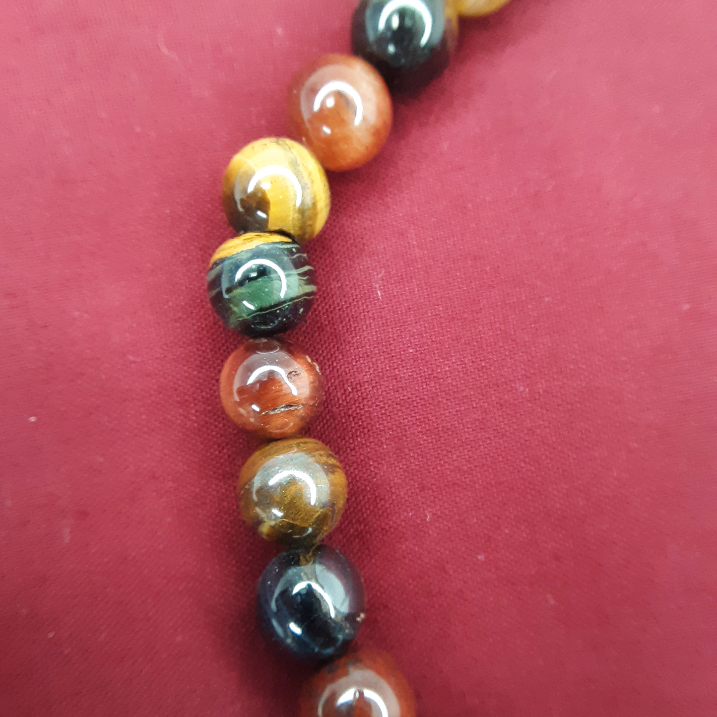 Mala, Mixed Tiger's Eye 8mm