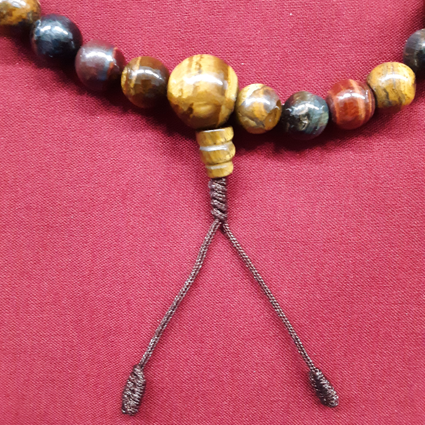 Mala, Mixed Tiger's Eye 8mm