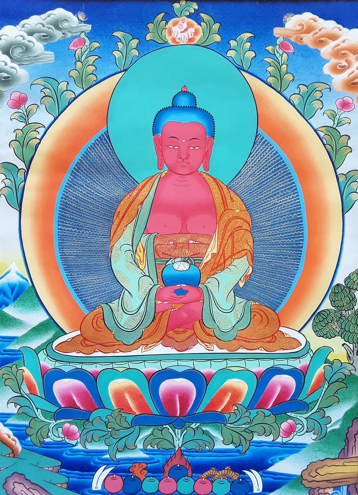 Buddha Amitabha Thangka