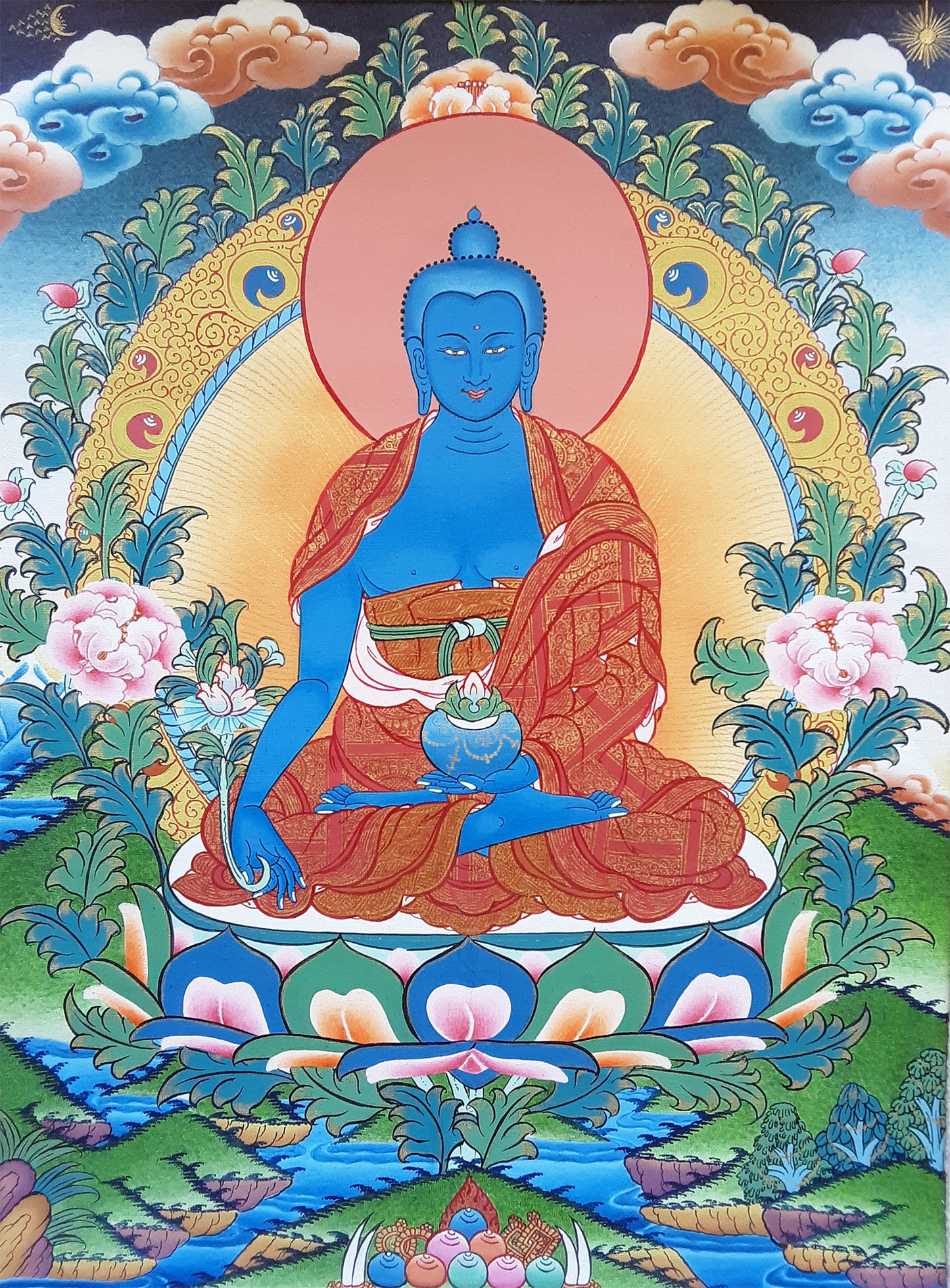 Medicine Buddha Thangka