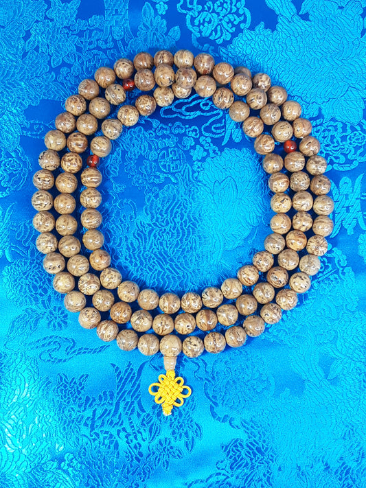 Indian Bodhi Seed Mala 11mm