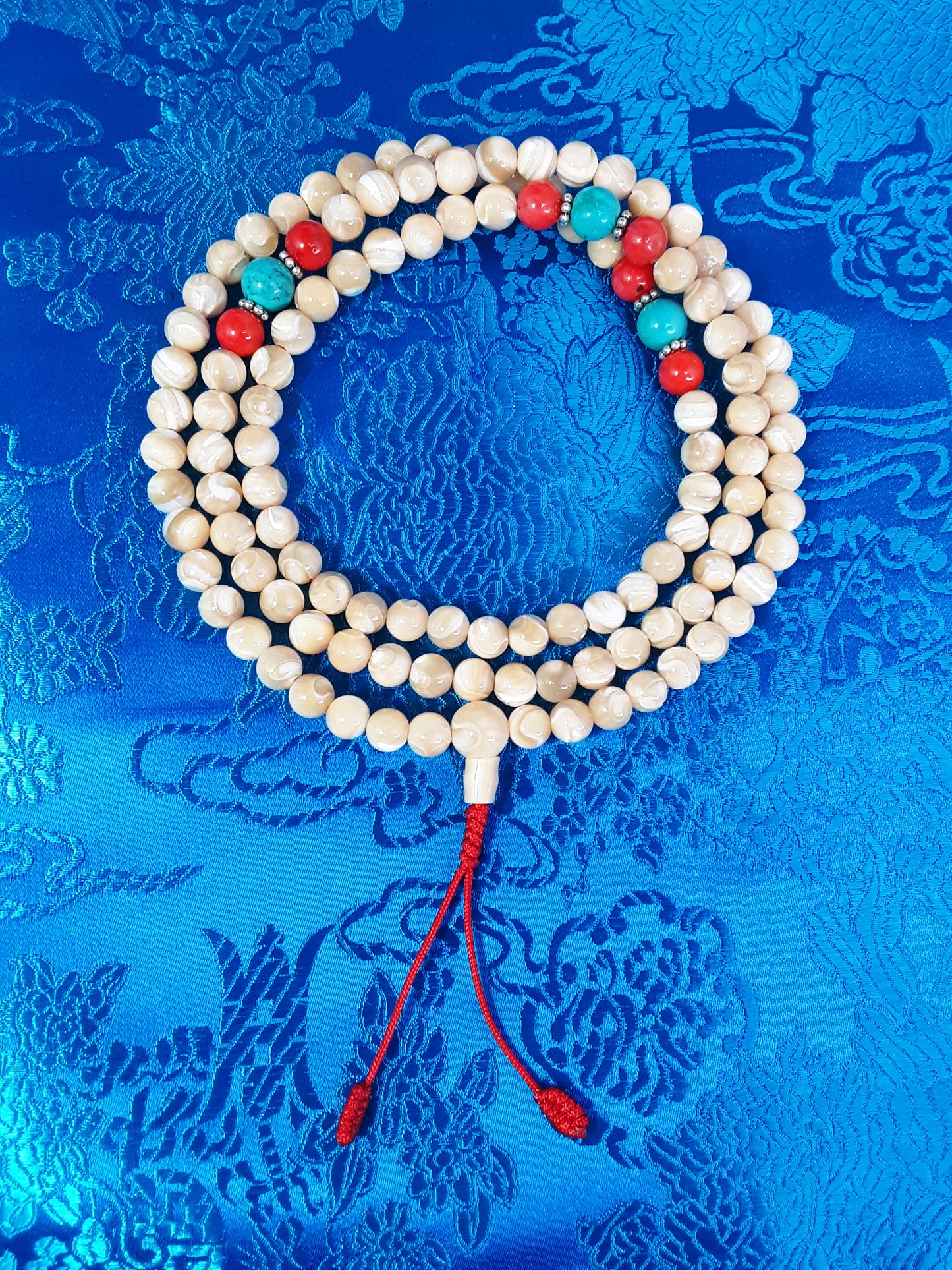 Mother of Pearl Mala 6mm