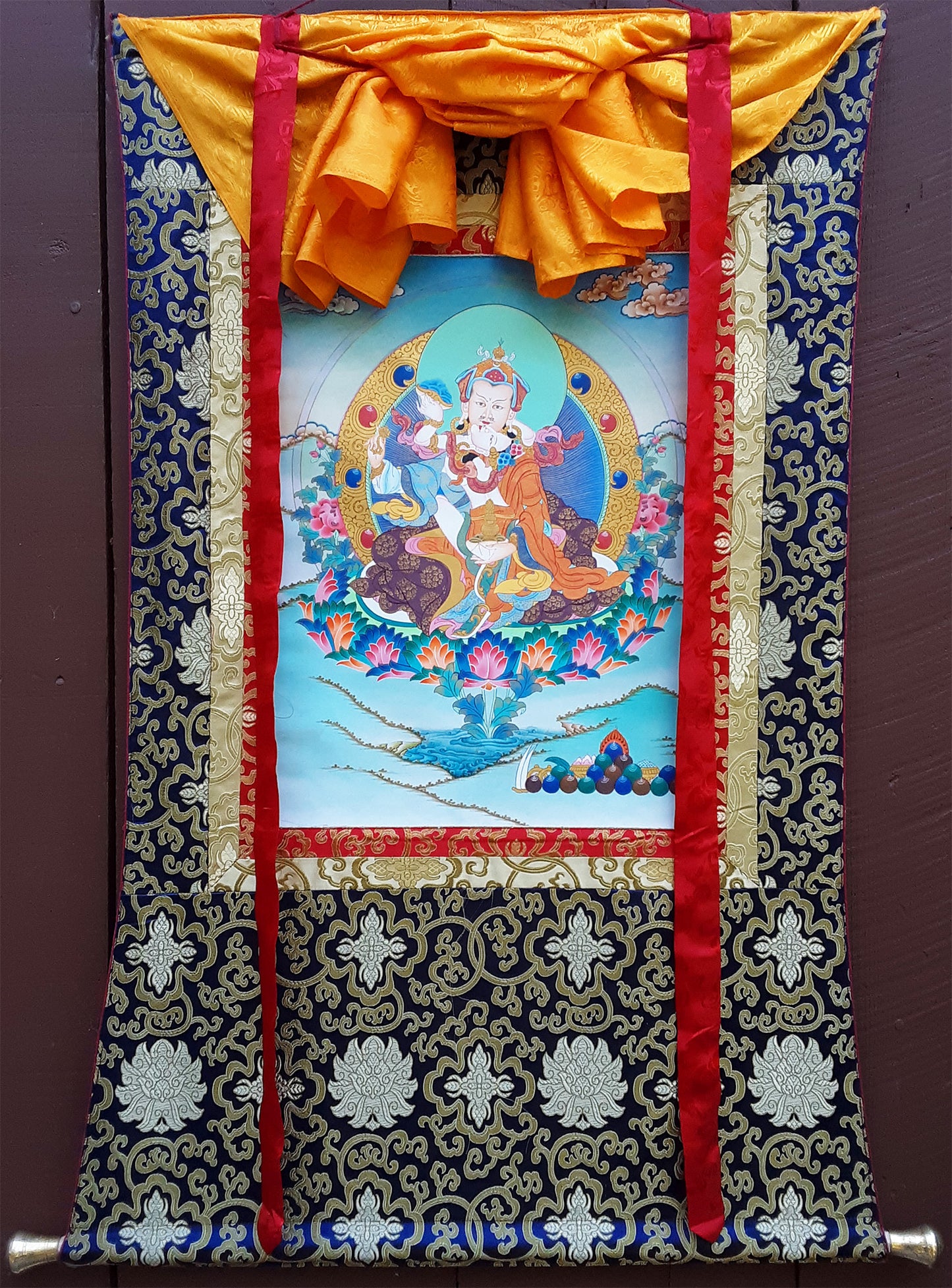 Guru Rinpoche Yabyum Thangka