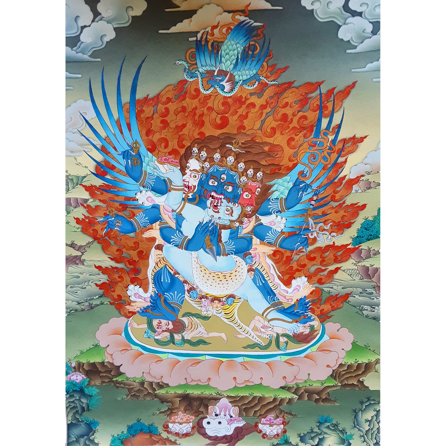 Vajrakilaya Thangka