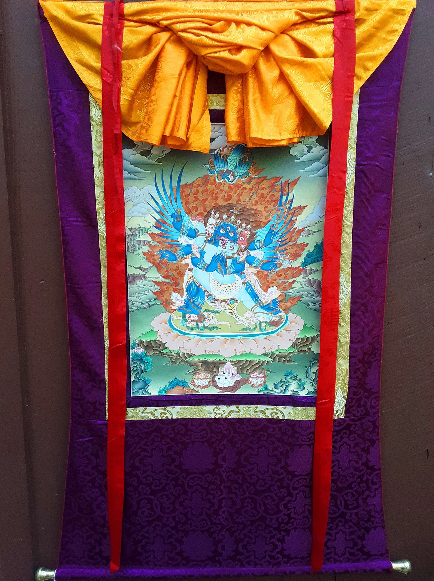 Vajrakilaya Thangka