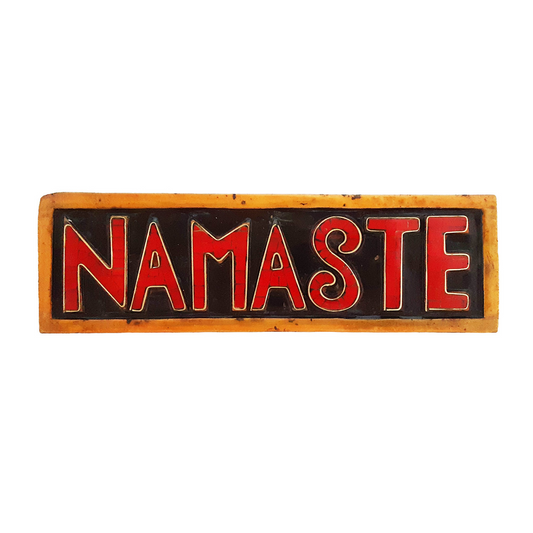 Namaste Sign, Black