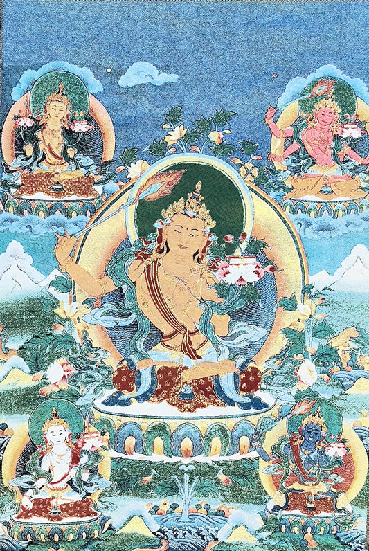 Manjushri Woven Wall Hanging