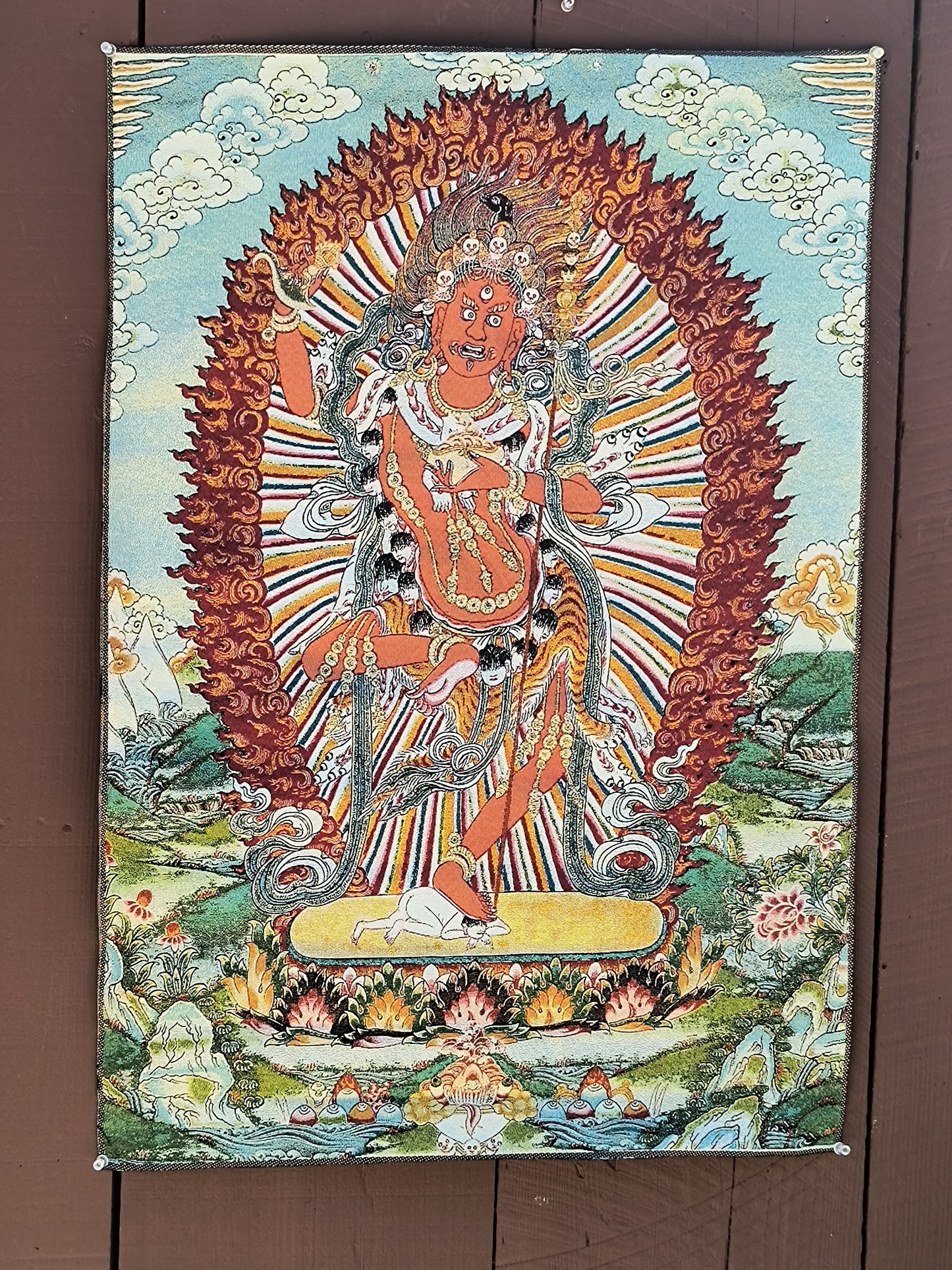 Dorje Phagmo Woven Wall Hanging