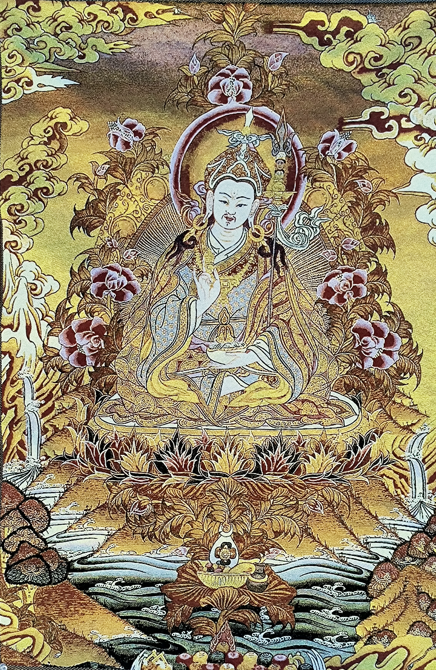 Guru Rinpoche Woven Wall Hanging