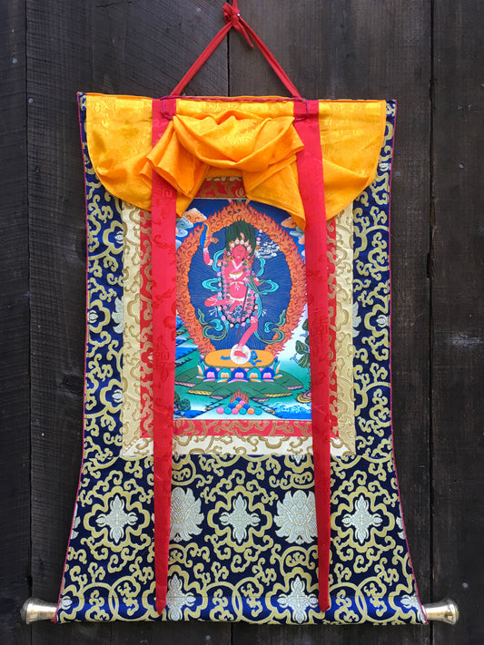 Vajravarahi Thangka - 30" x 21"