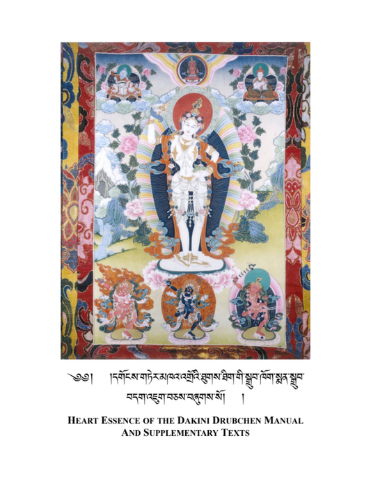 Khandro T'huk T'hik (Heart Essence of the Dakini) Drupchen Sadhana and Manual (2 Texts)