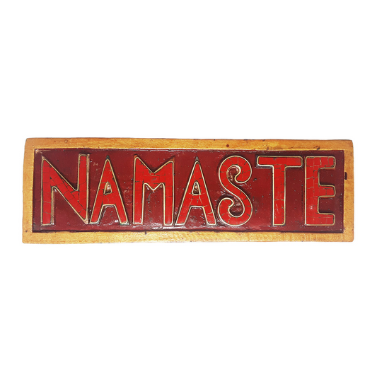 Namaste Sign, Red