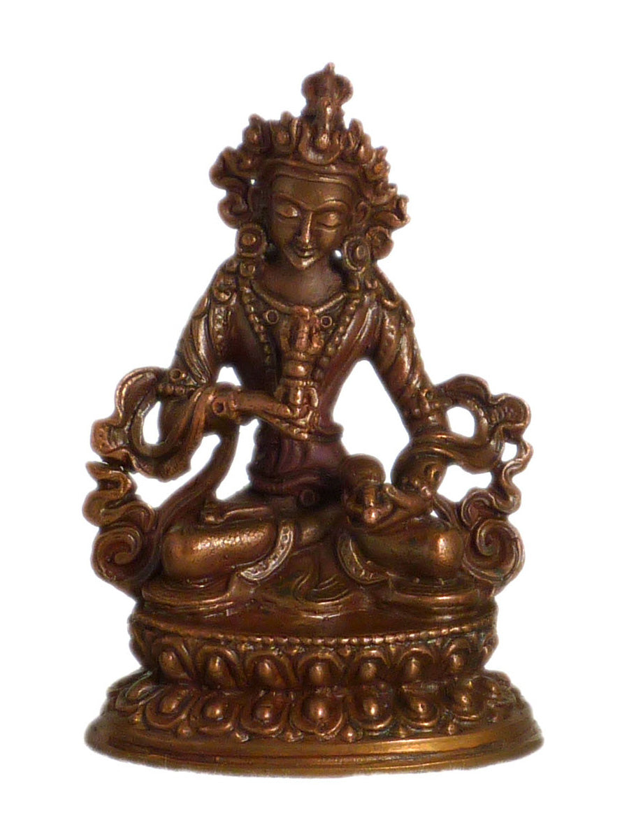 Mini Copper Vajrasattva Statue 2.25"