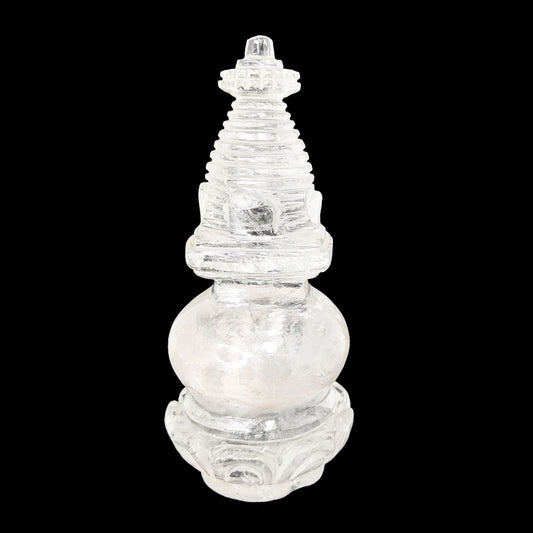 Himalayan Quartz Stupa, 6"