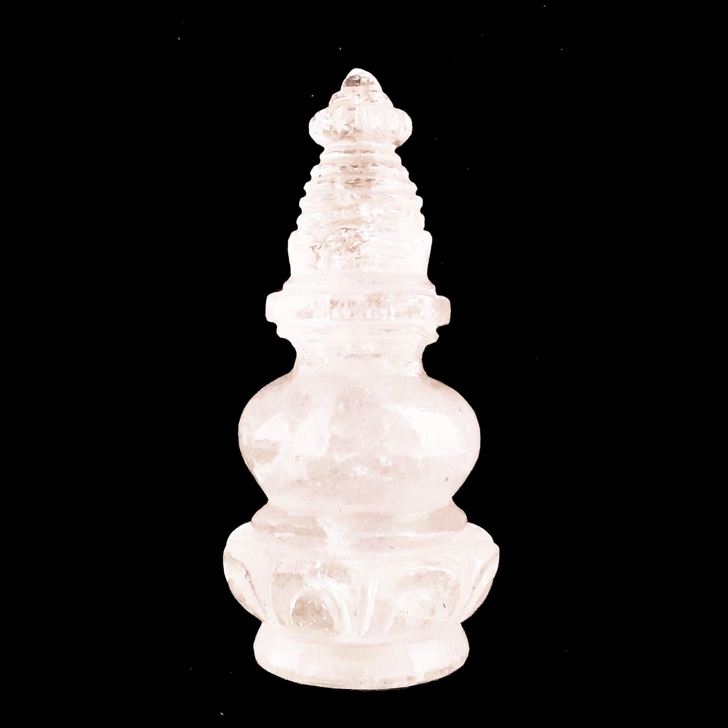 Himalayan Quartz Stupa 3.2"